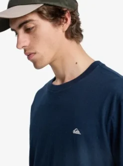 Quiksilver Mw Neps - T-Shirt à manches courtes pour Homme DARKNAVY New