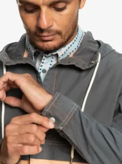 Quiksilver Natural Surf - Veste à capuche pour Homme CAFECREME Best
