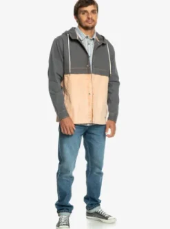Quiksilver Natural Surf - Veste à capuche pour Homme CAFECREME Best