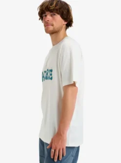 Quiksilver Nature - T-shirt manches courtes sérigraphié pour homme SNOWWHITE Online