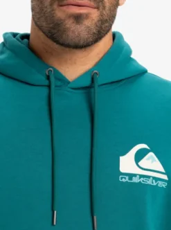 Quiksilver Omni Logo - Sweat à capuche pour Homme TEALGREEN Online