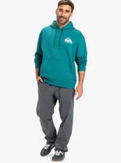 Quiksilver Omni Logo - Sweat à capuche pour Homme TEALGREEN Online