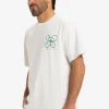 Quiksilver Outside Inside - T-shirt à manches courtes pour Homme SNOWWHITE Discount