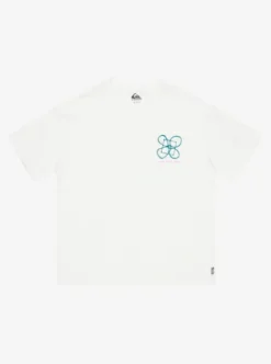 Quiksilver Outside Inside - T-shirt à manches courtes pour Homme SNOWWHITE Discount