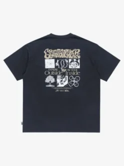 Quiksilver Outside Inside - T-shirt à manches courtes pour Homme BLACK Online