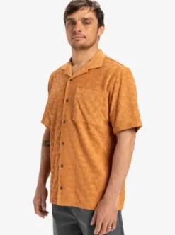 Quiksilver Panashirt - Chemise à manches courtes pour Homme BRAN Fashion