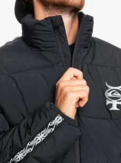 Quiksilver Puff The Dragon - Veste de snow pour Homme TRUEBLACK Outlet