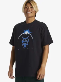Quiksilver Quik Eclipse - T-shirt à manches courtes pour Homme BLACK Hot