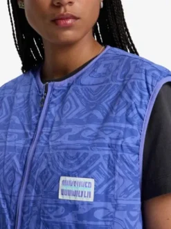 Quiksilver Reversible - Veste polaire sans manches pour Femme BIRCH Outlet