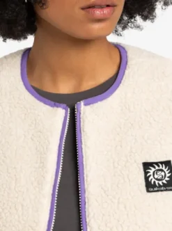 Quiksilver Reversible - Veste polaire sans manches pour Femme BIRCH Outlet