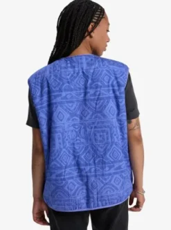 Quiksilver Reversible - Veste polaire sans manches pour Femme BIRCH Outlet