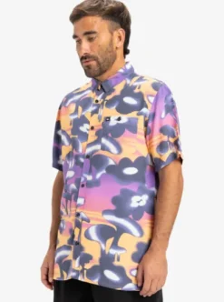 Quiksilver Safe Paradise - Chemise manches courtes pour Homme VINTAGEVIOLETBIOPHILIA64X64 Best
