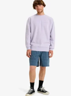 Quiksilver Salt Water - Haut col rond pour Homme ORCHIDPETAL New
