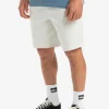 Quiksilver Salt Water - Short à taille élastique pour Homme WHITEMARBLEHEATHER New