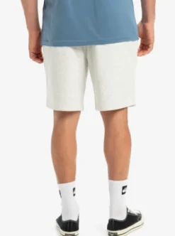 Quiksilver Salt Water - Short à taille élastique pour Homme WHITEMARBLEHEATHER New