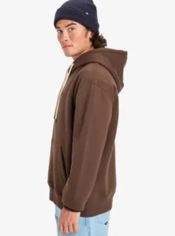 Quiksilver Salt Water - Sweat à capuche pour Homme CHOCOLATEBROWN Discount