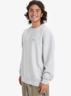 Quiksilver Salt Water - Sweat pour Homme LIGHTGREYHEATHER Sale