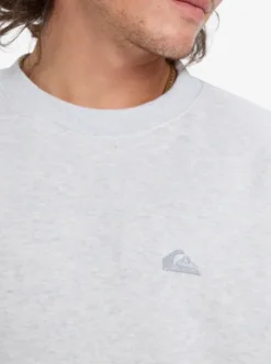 Quiksilver Salt Water - Sweat pour Homme LIGHTGREYHEATHER Sale