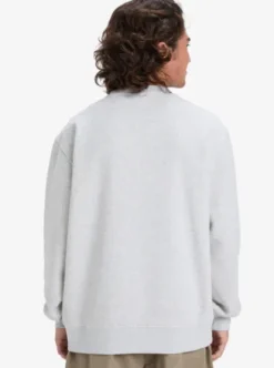Quiksilver Salt Water - Sweat pour Homme LIGHTGREYHEATHER Sale