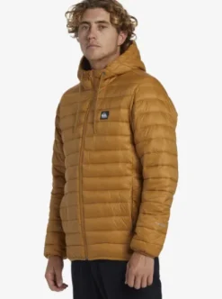 Quiksilver Scaly - Veste à capuche isolante pour Homme BONEBROWN Outlet