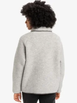 Quiksilver Sherpa Heather - Gilet polaire pour Femme LIGHTGREYHEATHER Best