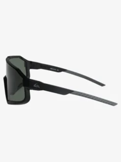 Quiksilver Slash P - Lunettes de soleil polarisées pour Homme BLACK/GREENPLZ New
