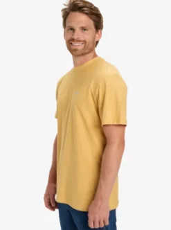 Quiksilver Slub Roundneck - T-Shirt à manches courtes pour Homme RATTAN Outlet