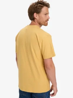 Quiksilver Slub Roundneck - T-Shirt à manches courtes pour Homme RATTAN Outlet
