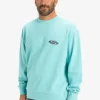 Quiksilver Spin Cycle - Sweat à col rond pour Homme AQUASKY Fashion