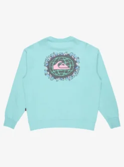 Quiksilver Spin Cycle - Sweat à col rond pour Homme AQUASKY Fashion