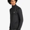 Quiksilver Steep Point - Haut de sous-vêtement demi-zip pour Homme TRUEBLACK Sale