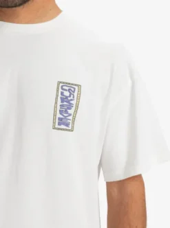 Quiksilver Sunrise Bowl - T-shirt à manches courtes pour Homme SNOWWHITE Outlet