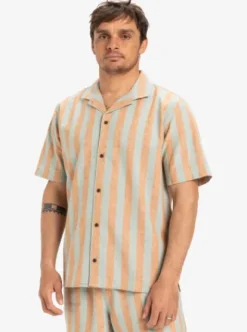 Quiksilver Sunset Song - Chemise à manches courtes pour Homme BRANSUNSETSONG Clearance