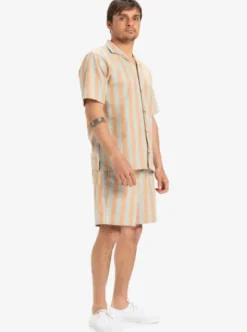Quiksilver Sunset Song - Chemise à manches courtes pour Homme BRANSUNSETSONG Clearance