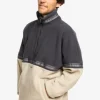 Quiksilver Take Us Back - Polaire à demi-zip pour Homme PLAZATAUPE New