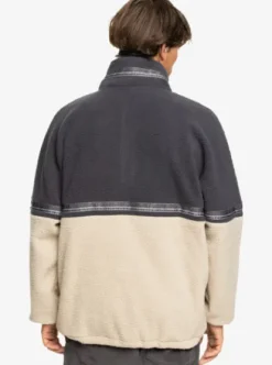 Quiksilver Take Us Back - Polaire à demi-zip pour Homme PLAZATAUPE New