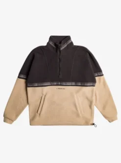 Quiksilver Take Us Back - Polaire à demi-zip pour Homme PLAZATAUPE New