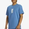 Quiksilver Tall Stack - T-shirt oversize à manches courtes pour Homme STARSAPPHIRE Best