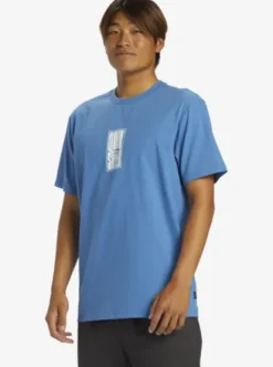 Quiksilver Tall Stack - T-shirt oversize à manches courtes pour Homme STARSAPPHIRE Best