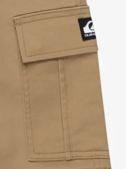 Quiksilver Taxer - Short de marche cargo pour Garçon 8-16 LEADGRAY New