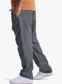 Quiksilver Taxer Regular Denim - Jean pour Homme MEDIUMGREYWASH Clearance