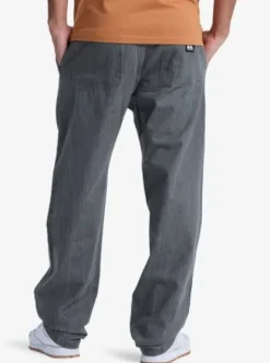 Quiksilver Taxer Regular Denim - Jean pour Homme MEDIUMGREYWASH Clearance