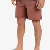 Quiksilver Taxer Ws - Short taille élastique pour Homme HENNA Clearance