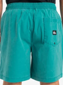 Quiksilver Taxer Ws - Short taille élastique pour Homme TEALGREEN Sale
