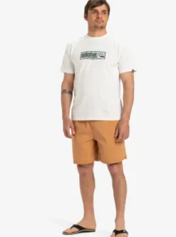 Quiksilver Taxer Ws - Short taille élastique pour Homme BRAN Clearance