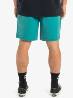 Quiksilver Taxer Ws - Short taille élastique pour Homme TEALGREEN Sale