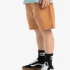 Quiksilver Taxer Youth 15" - Short de marche à taille élastique pour Garçon 8-16 BRAN Fashion