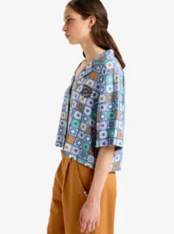 Quiksilver Tilebloom - Chemise manches courtes pour Femme ORCHIDPETALTILEBLOOMMINI Sale