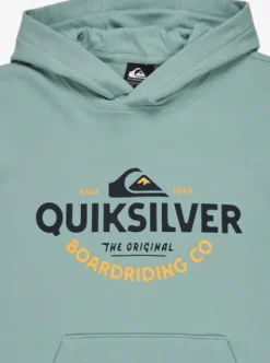 Quiksilver Typed Out - Sweat à capuche pour Garçon 8-16 AQUIFER Outlet