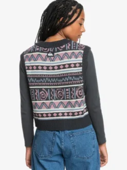 Quiksilver UNI - Débardeur pull pour femme GRAPESHAKEHERITAGESTRIPE64 Fashion